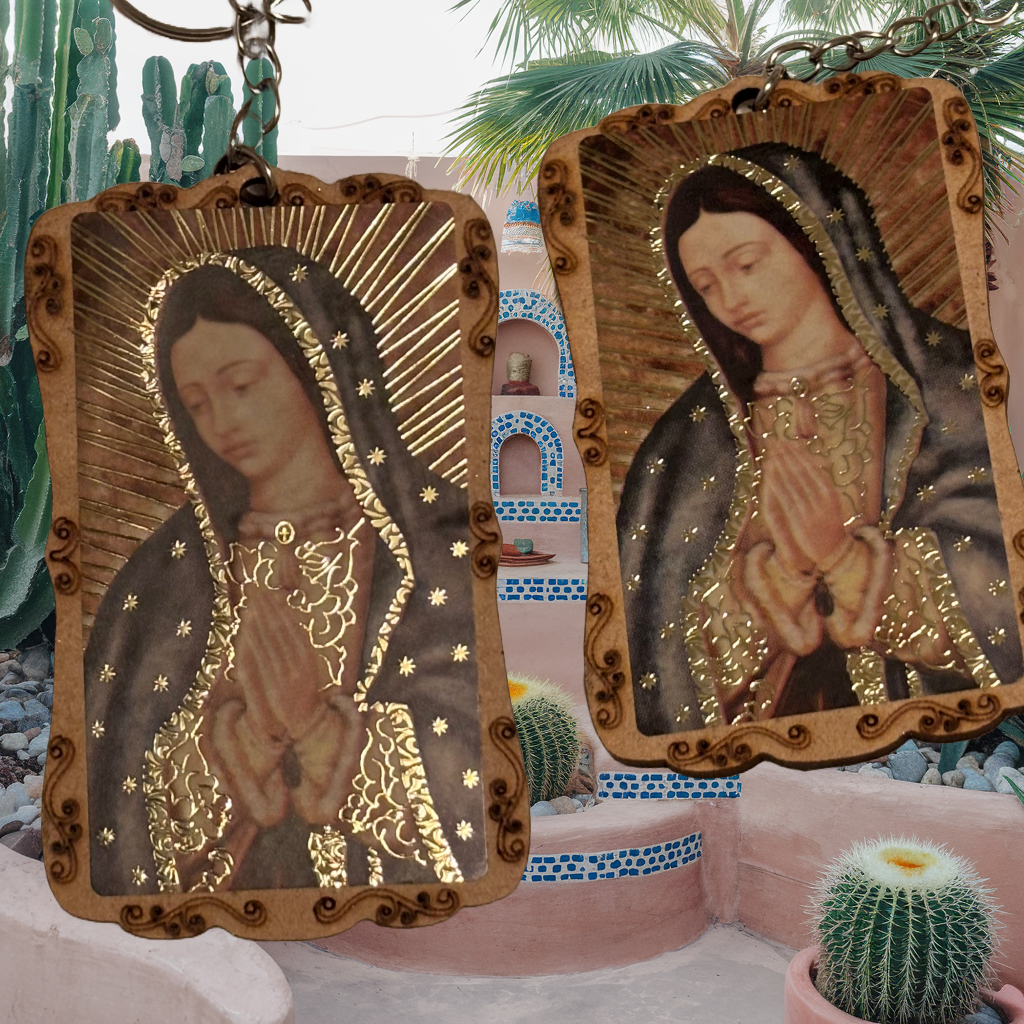 Virgin de Guadalupe Blessed Protection Keychain – Double-Ritualized for Unbreakable Spiritual Strength